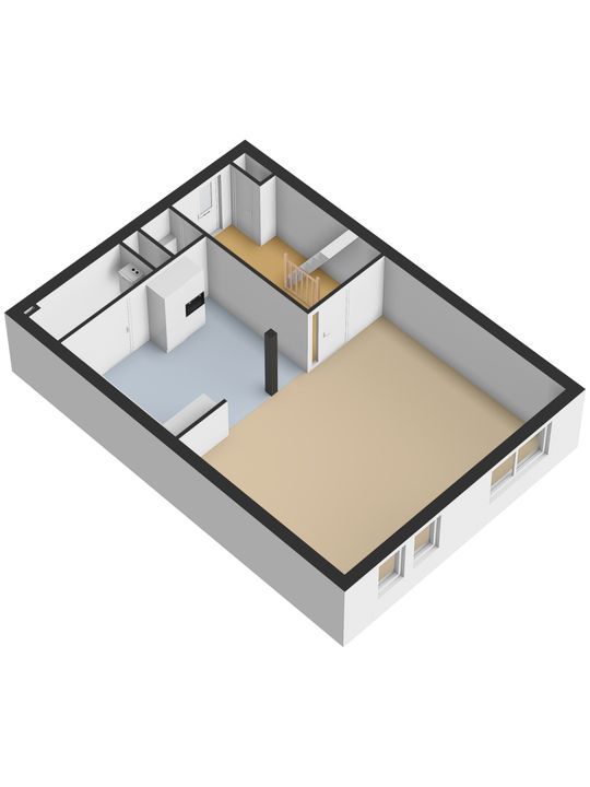 Raam 146, Delft plattegrond-1