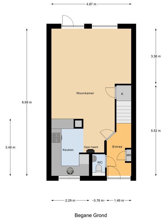 Cole Porterstraat 21, Delft plattegrond-0