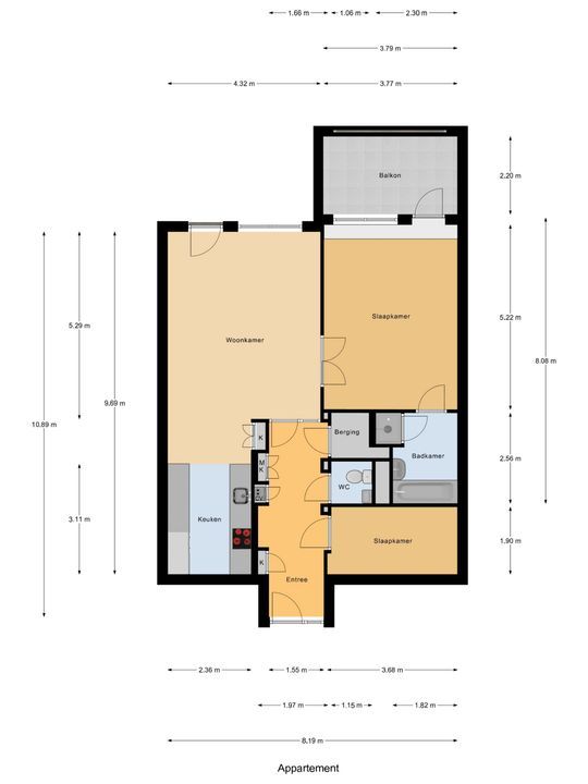 Vestpoort 41, Delft plattegrond-0