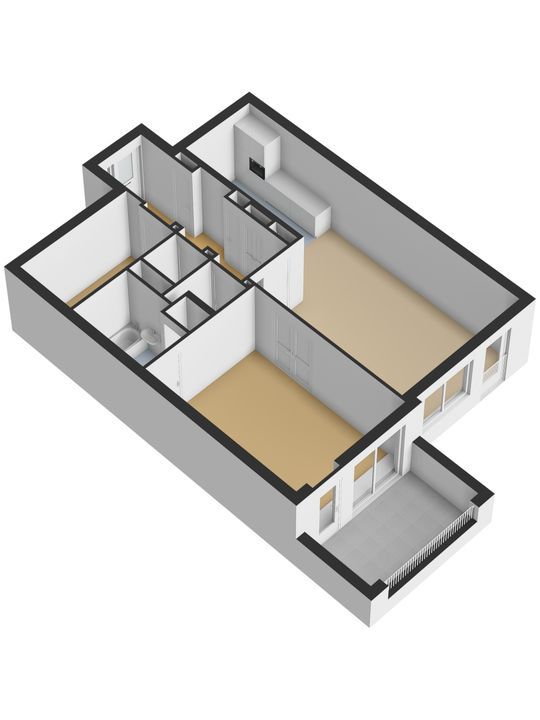 Vestpoort 41, Delft plattegrond-1