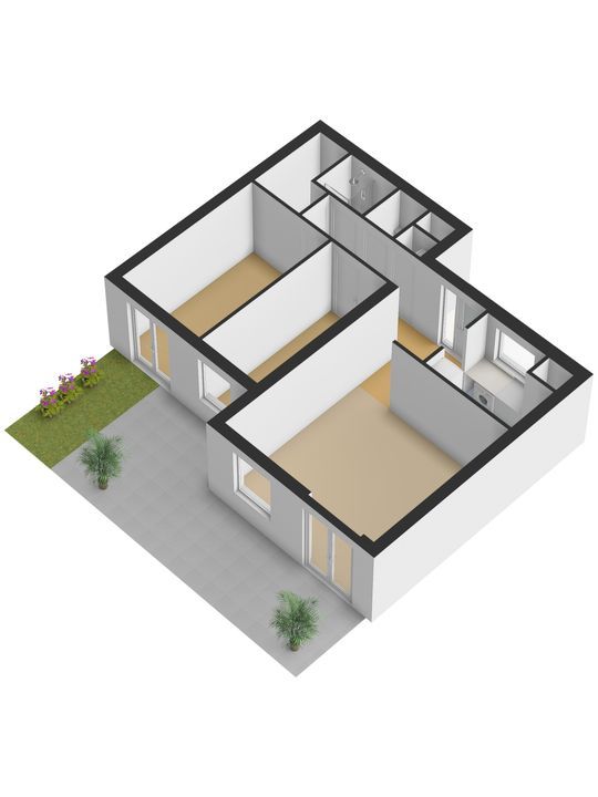 Derde Werelddreef 131, Delft plattegrond-1