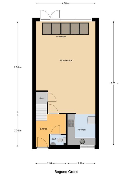 Buenos Airesstraat 8, Delft plattegrond-0