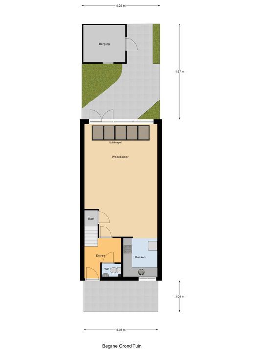 Buenos Airesstraat 8, Delft plattegrond-2