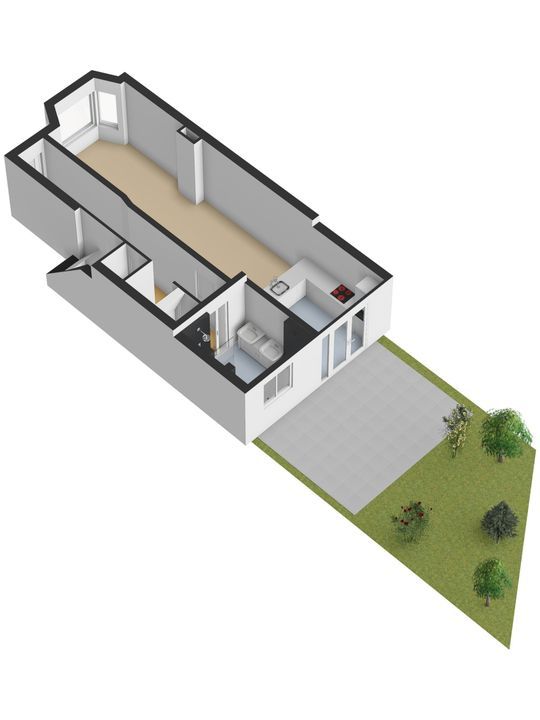 Caspar Fagelstraat 7 A, Delft plattegrond-3