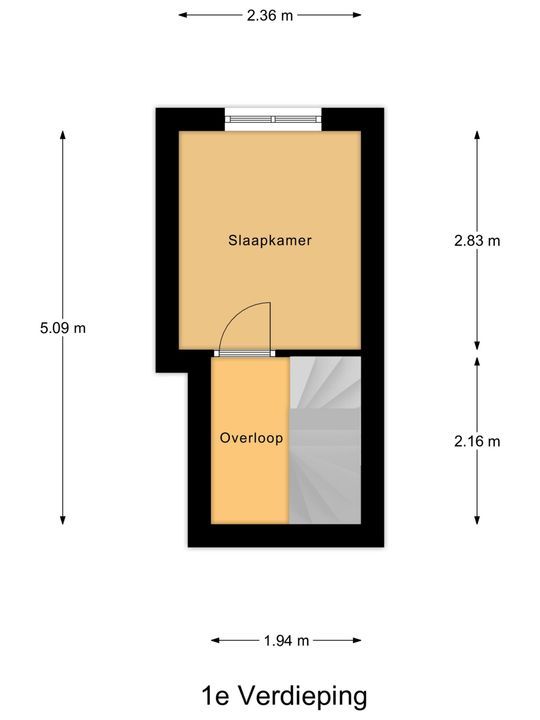 Caspar Fagelstraat 7 A, Delft plattegrond-4