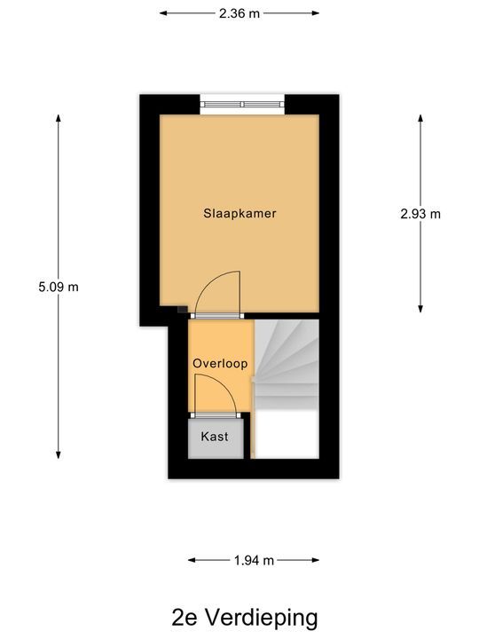 Caspar Fagelstraat 7 A, Delft plattegrond-6