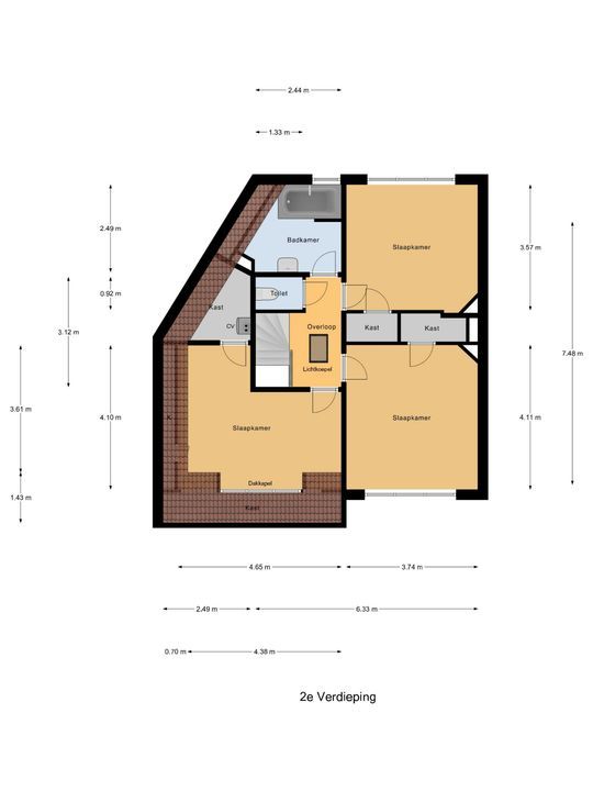 Simonsstraat 110, Delft plattegrond-4