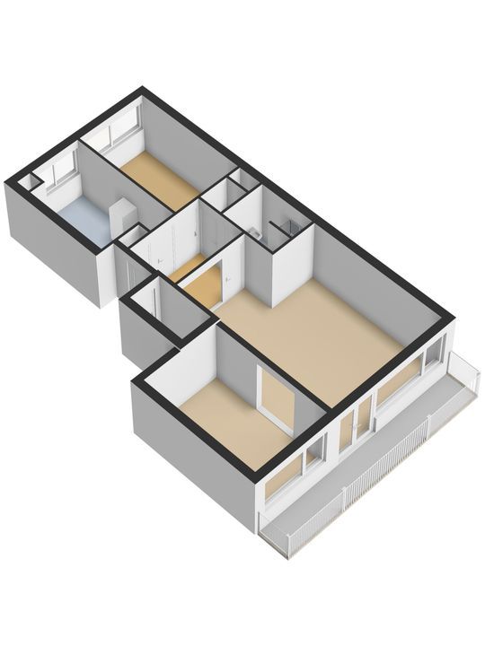 Roland Holstlaan 805, Delft plattegrond-1