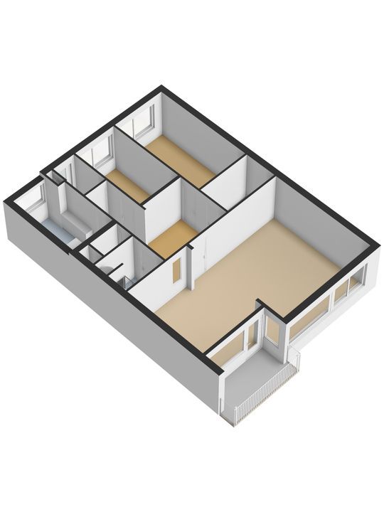 Papsouwselaan 249, Delft plattegrond-1