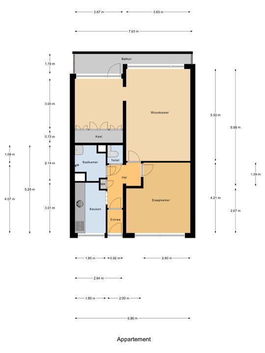 Hendrik Tollensstraat 52, Delft plattegrond-0