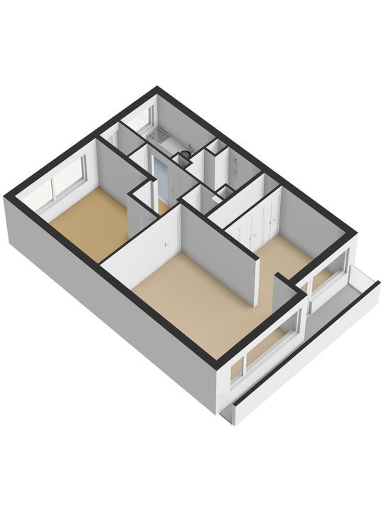 Hendrik Tollensstraat 52, Delft plattegrond-1