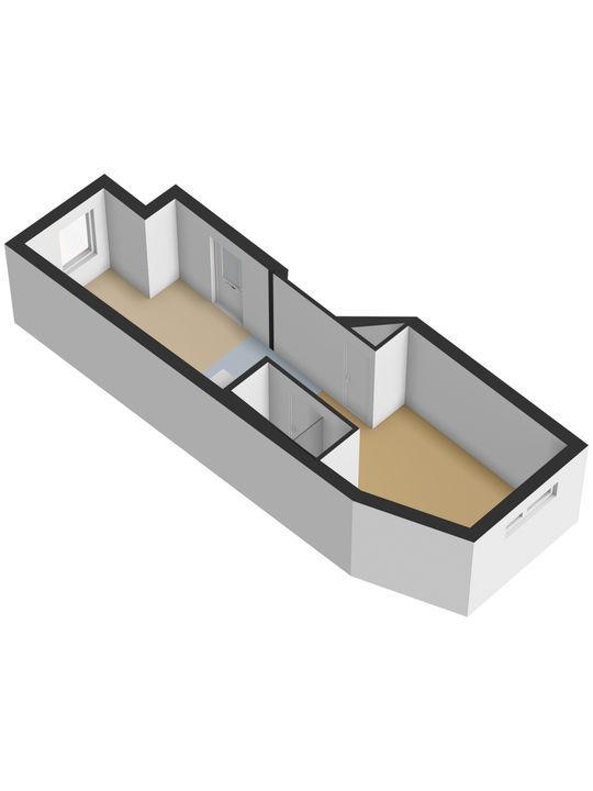 Molstraat 46 A, Delft plattegrond-1