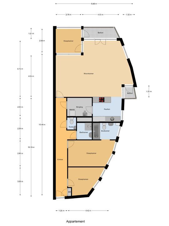 Parkzoom 97, Delft plattegrond-0