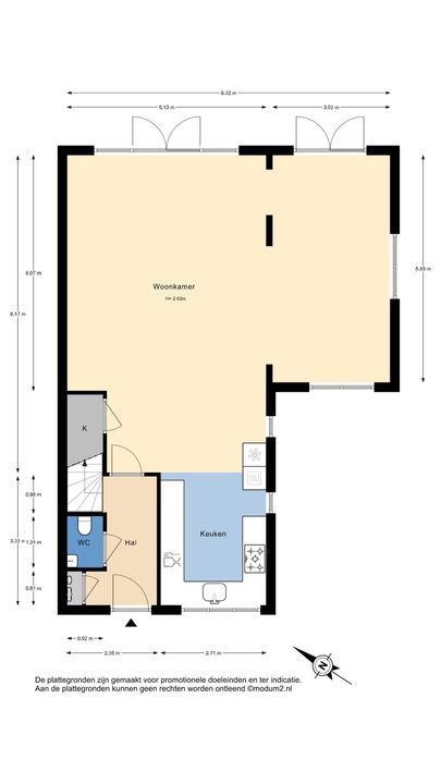 Laan van Bentvelsen 2, Delft plattegrond-0