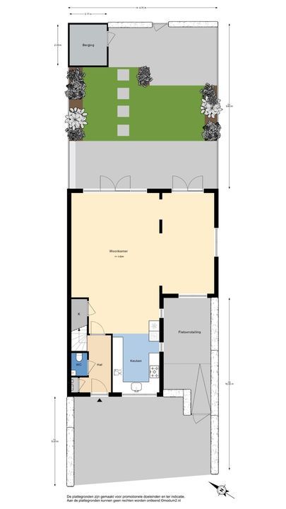 Laan van Bentvelsen 2, Delft plattegrond-1