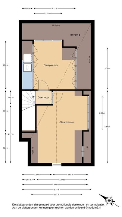 Laan van Bentvelsen 2, Delft plattegrond-3