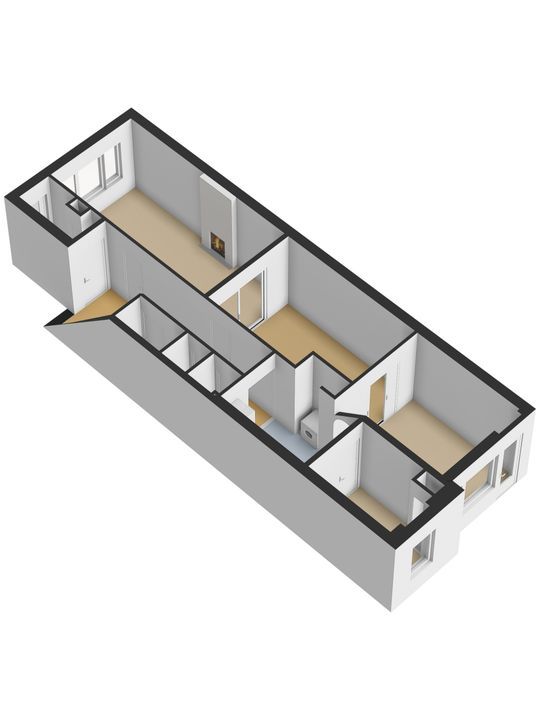 Simonsstraat 79, Delft plattegrond-1