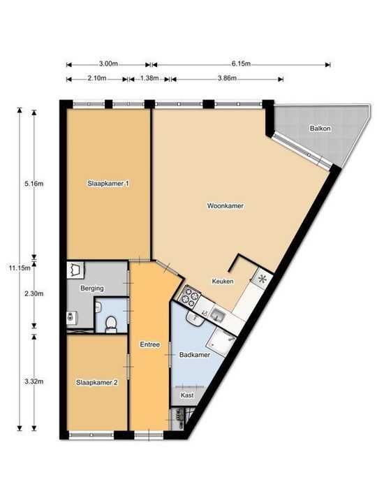 Padmoes 35, Delfgauw plattegrond-0