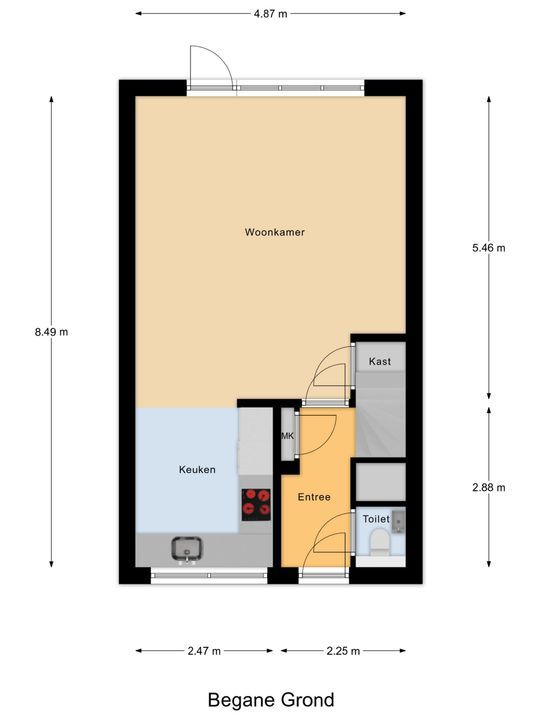 Tibetstraat 20, Delft plattegrond-0