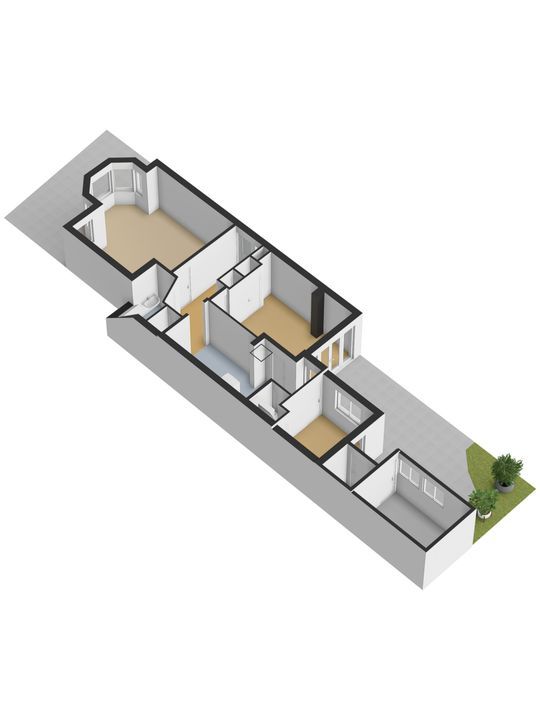 Rotterdamseweg 15, Delft plattegrond-3