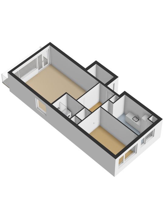 Roland Holstlaan 1121, Delft plattegrond-1