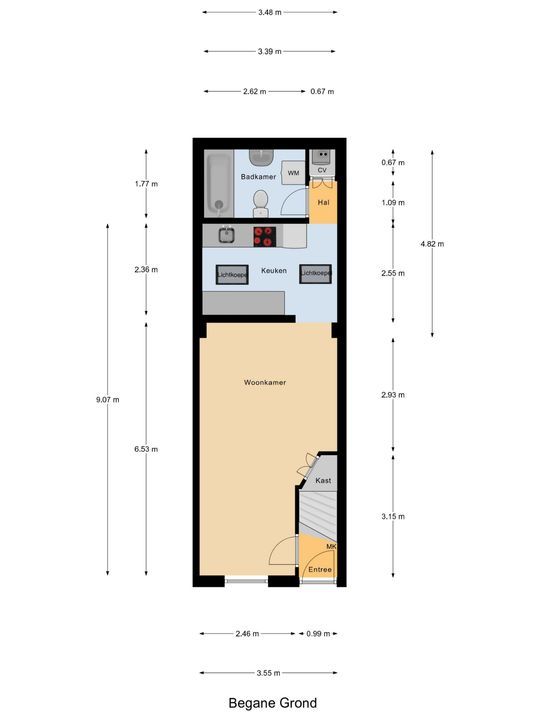 Raam 26, Delft plattegrond-0