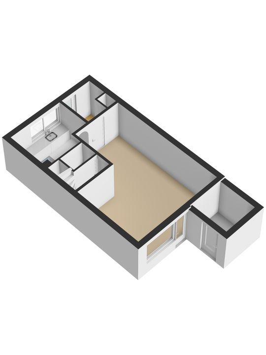 Karibastraat 41, Delft plattegrond-1