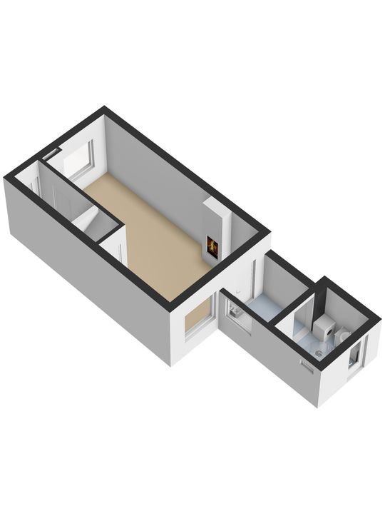Westerstraat 122, Delft plattegrond-1