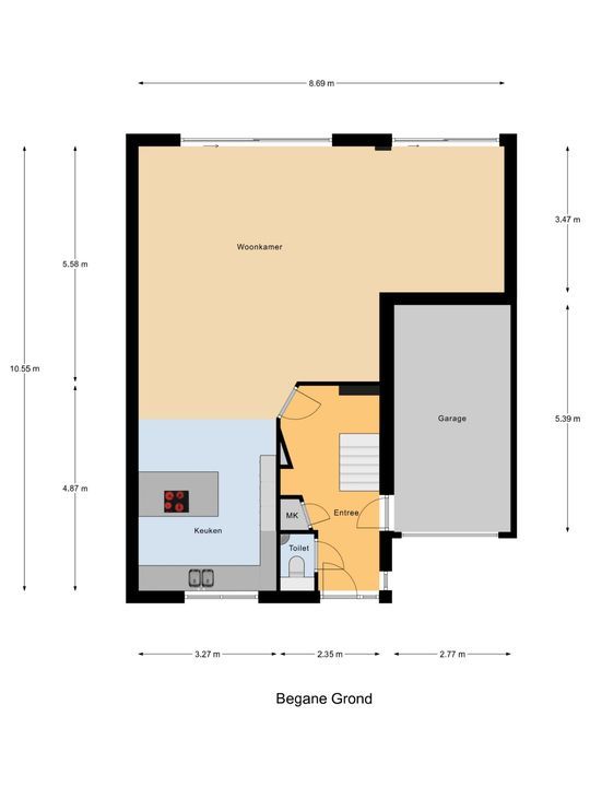 Wethouder Sonneveldhof 35, Delfgauw plattegrond-0