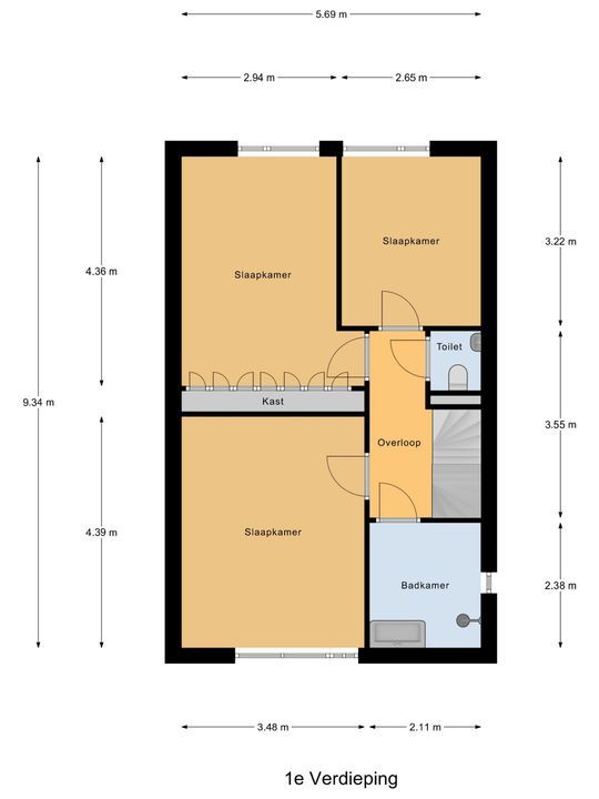 Wethouder Sonneveldhof 35, Delfgauw plattegrond-4