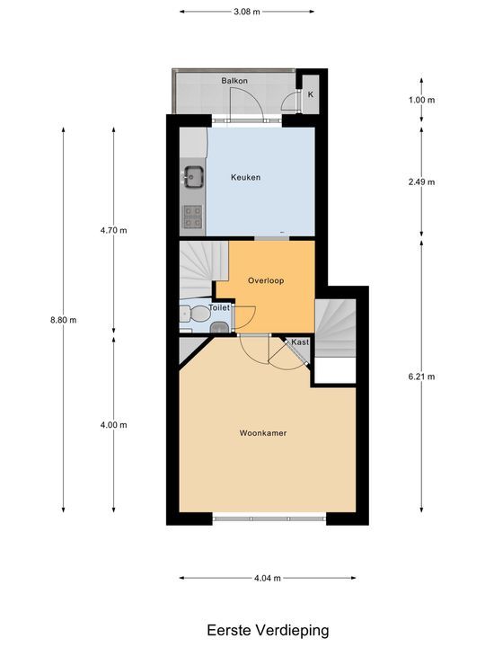 Jacob Catsstraat 38, Delft plattegrond-2