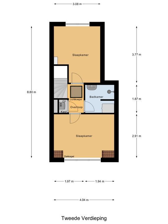 Jacob Catsstraat 38, Delft plattegrond-4