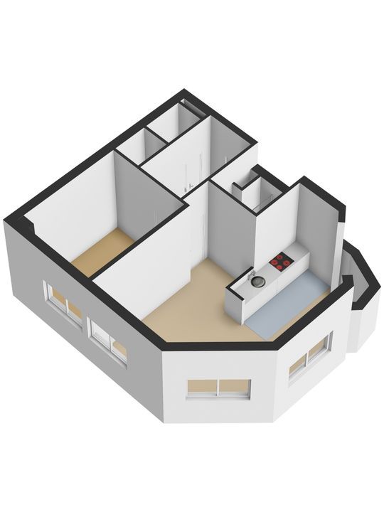 Simonsstraat 103 A, Delft plattegrond-1