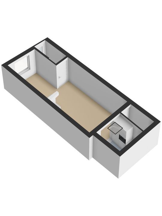 Nieuwe Langendijk 98, Delft plattegrond-1