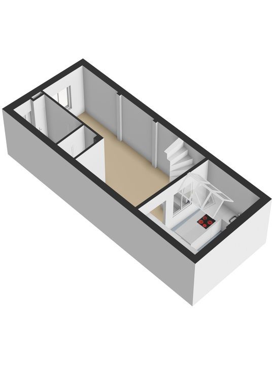 Yperstraat 176, Delft plattegrond-1