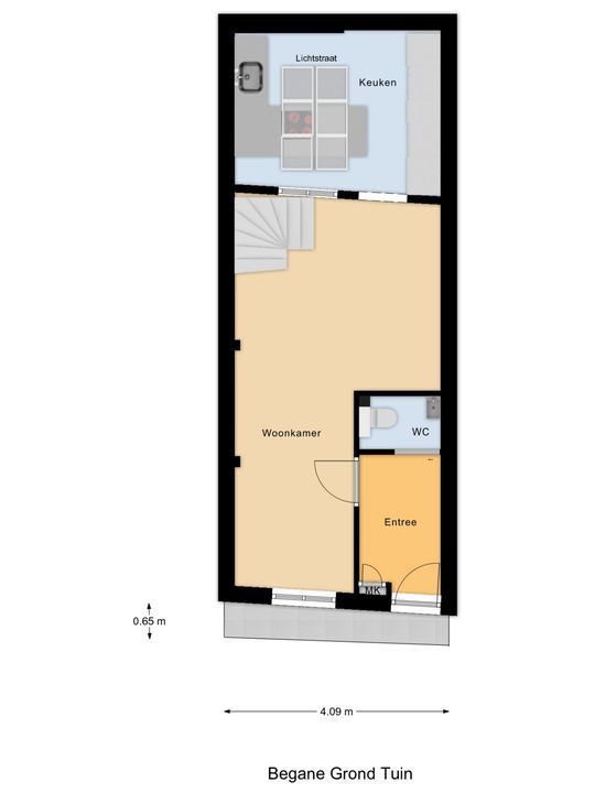 Yperstraat 176, Delft plattegrond-2