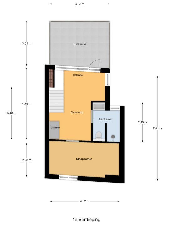 Yperstraat 176, Delft plattegrond-4