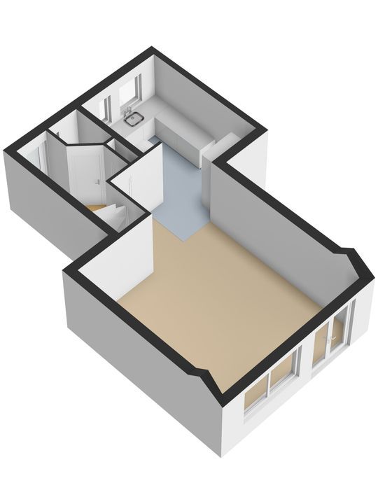 Adderhof 3, Delft plattegrond-1