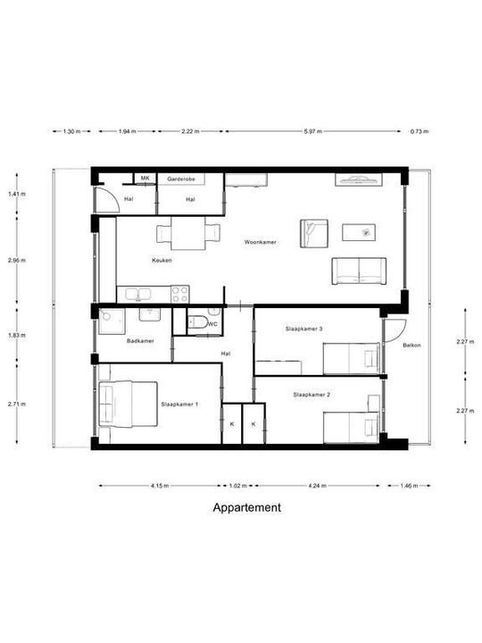 Arthur van Schendelplein 122, Delft plattegrond-0