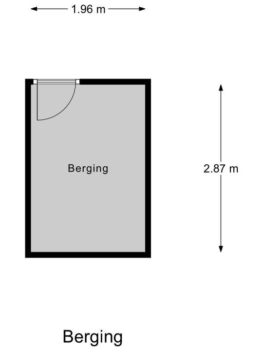 Cornelis Trompstraat 39 II, Delft plattegrond-2