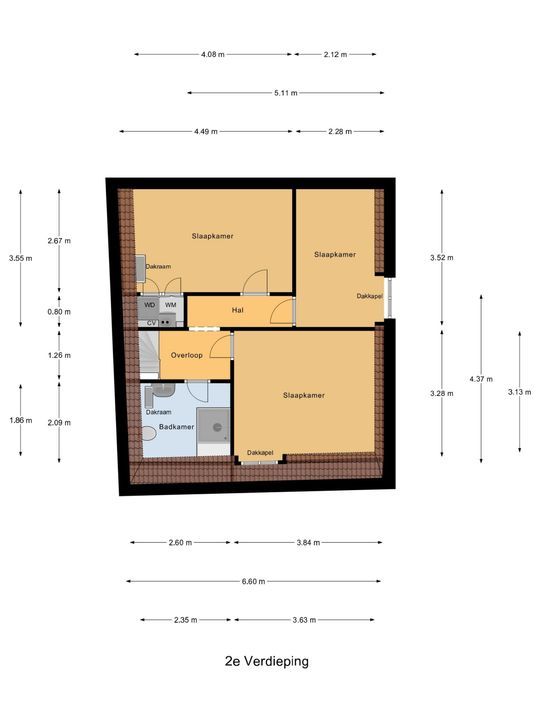 Verwersdijk 101, Delft plattegrond-4