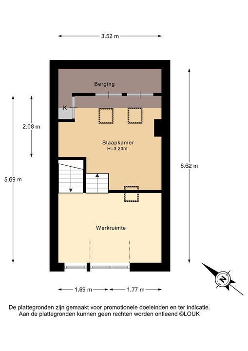 Westerstraat 14, Delft plattegrond-2