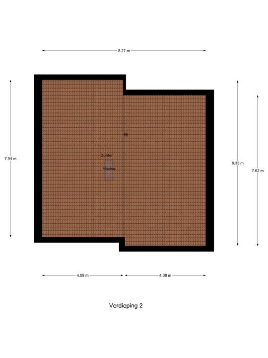 Willem van Aelststraat 17 III, Delft plattegrond-2