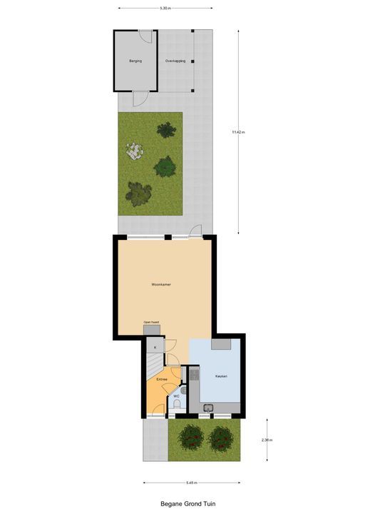 Edelhertlaan 32, Delft plattegrond-2