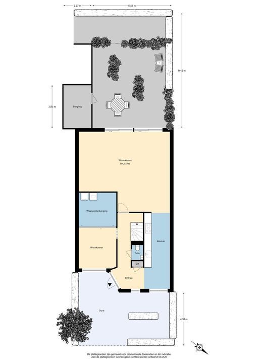 Stil Gezicht 7, Delft plattegrond-1