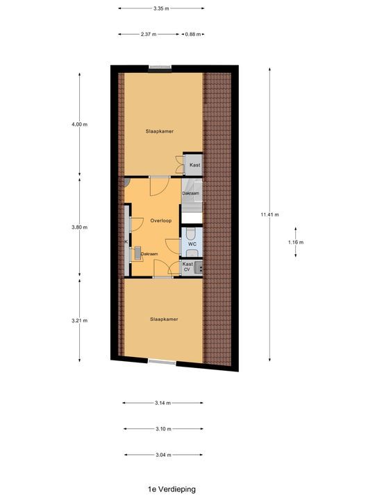 Nieuwe Langendijk 30, Delft plattegrond-4