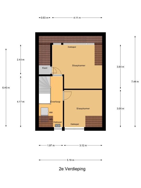 Herenpad 44, Delft plattegrond-6