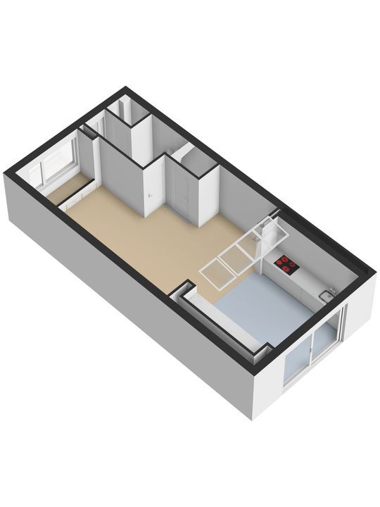 Herenpad 44, Delft plattegrond-3