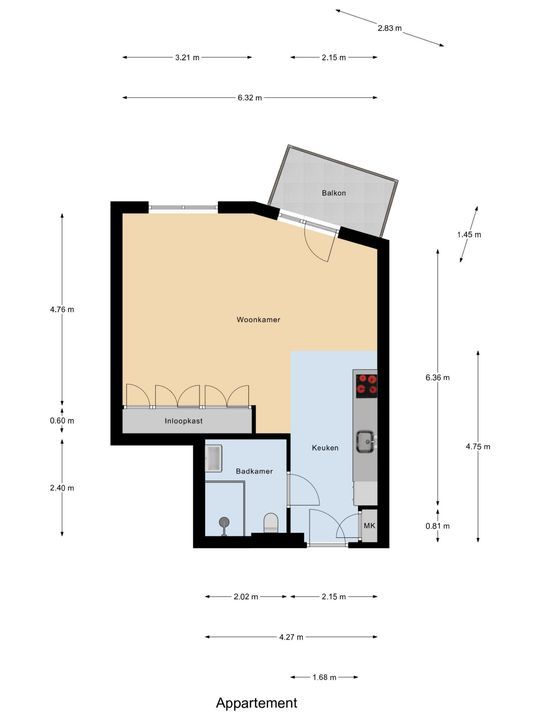 Pierre van Hauwelaan 504, Delft plattegrond-0