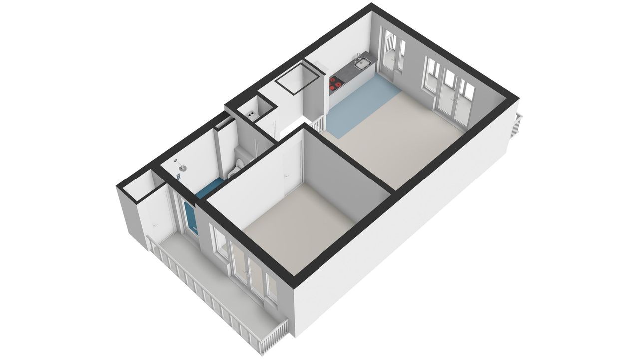 Julianalaan 126 B, Delft plattegrond-3